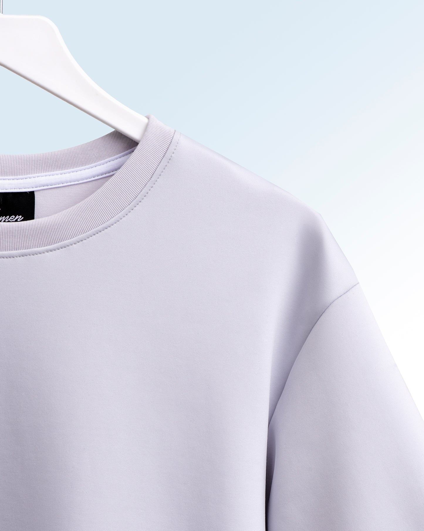 CAMISETA OVERSIZE TACTO SUAVE ANTI ARRUGAS COLOR GRIS