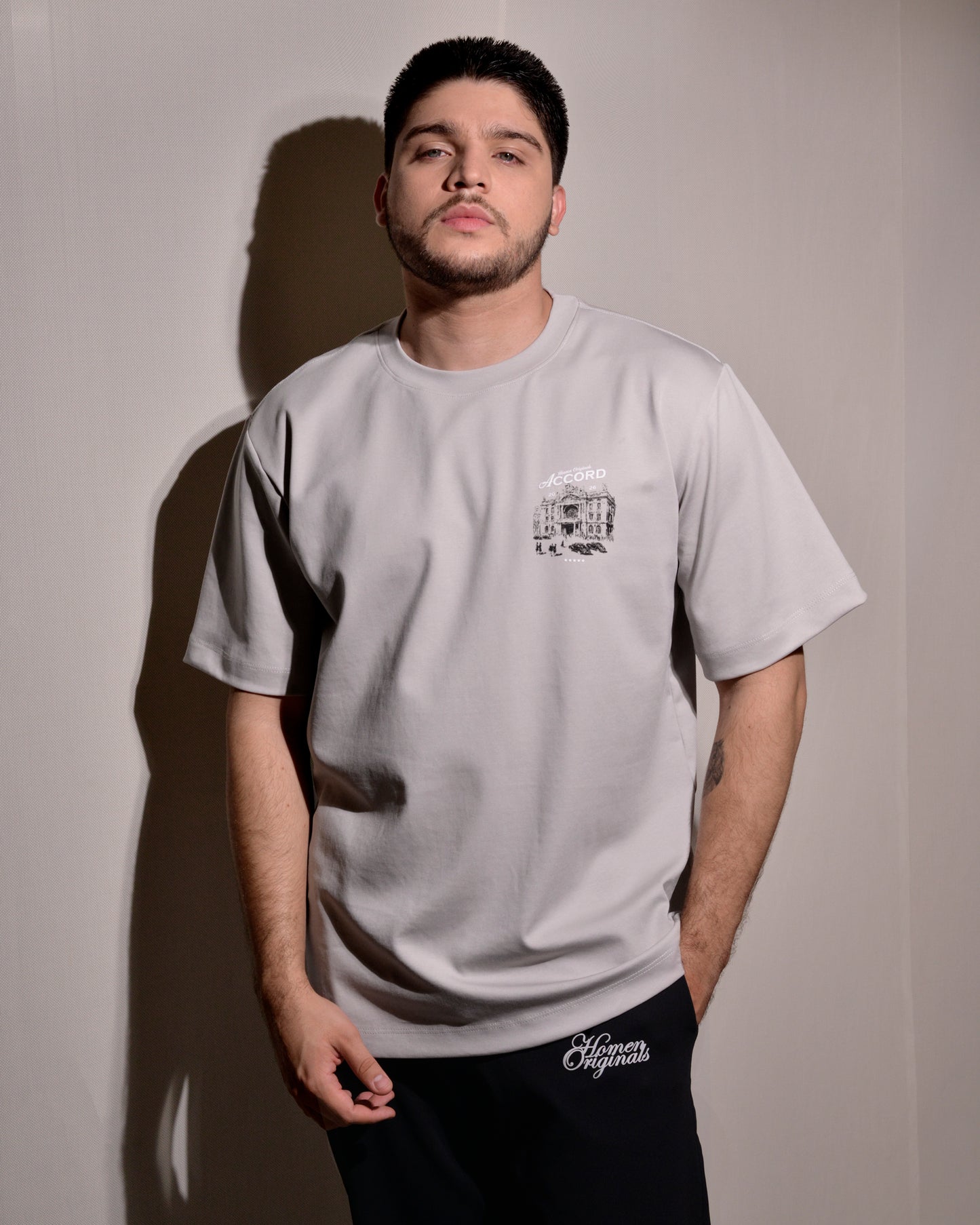 Oversize gris claro ACORD