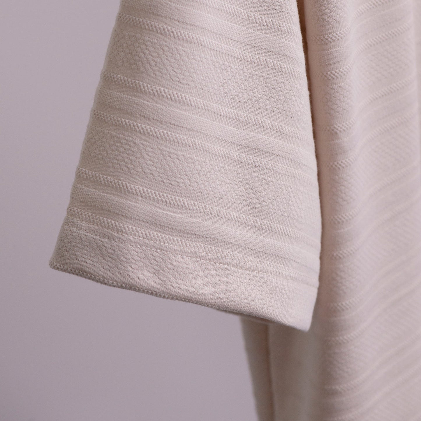 CAMISETA OVERSIZE TEXTURA NATIVA BEIGE