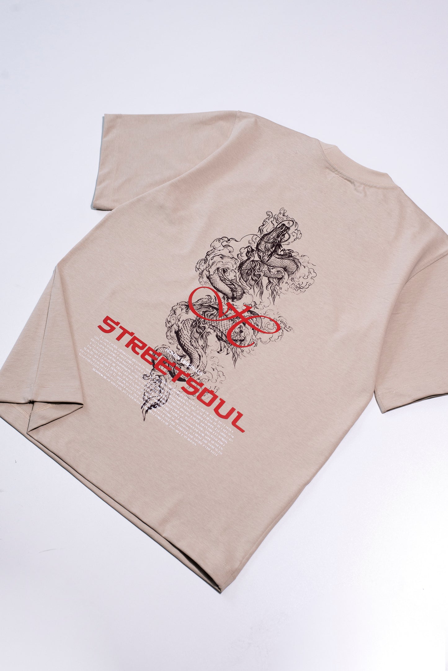 CAMISETA OVERSIZE BEIGE STREETSOUL