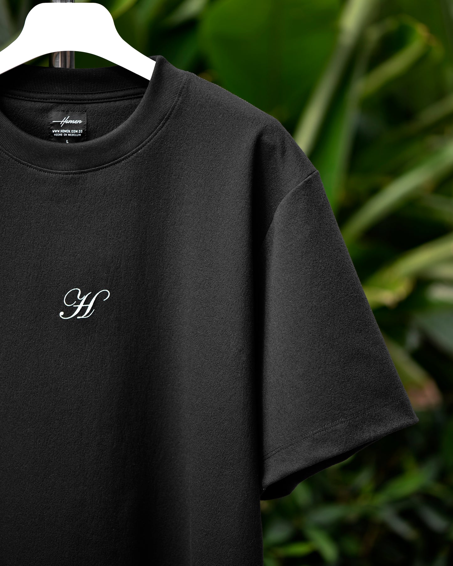 CAMISETA TEXTURIZADA MARMOL NEGRO