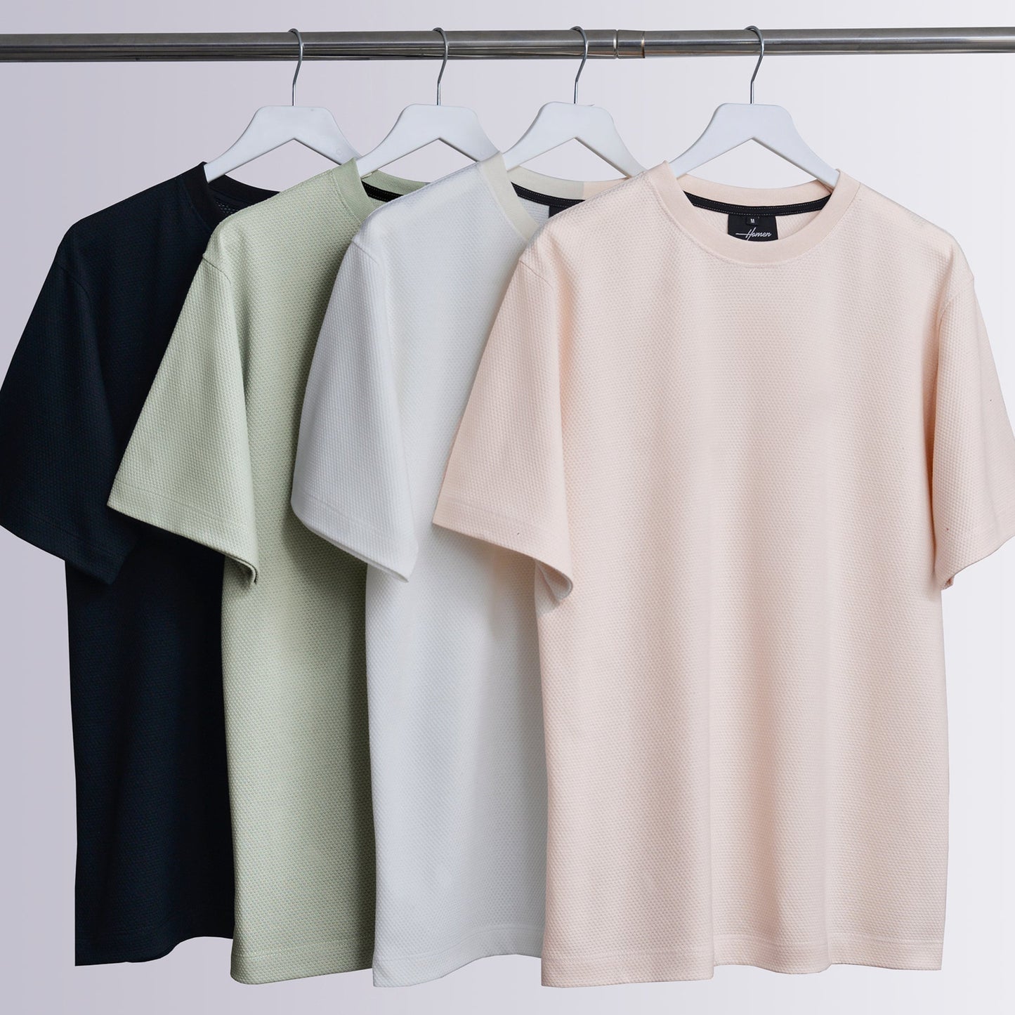 CAMISETA OVERSIZE TEXTURIZADA ARENA