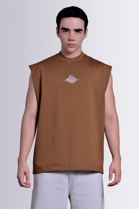 CAMISILLA TANK CHOCOLATE MONTAÑA