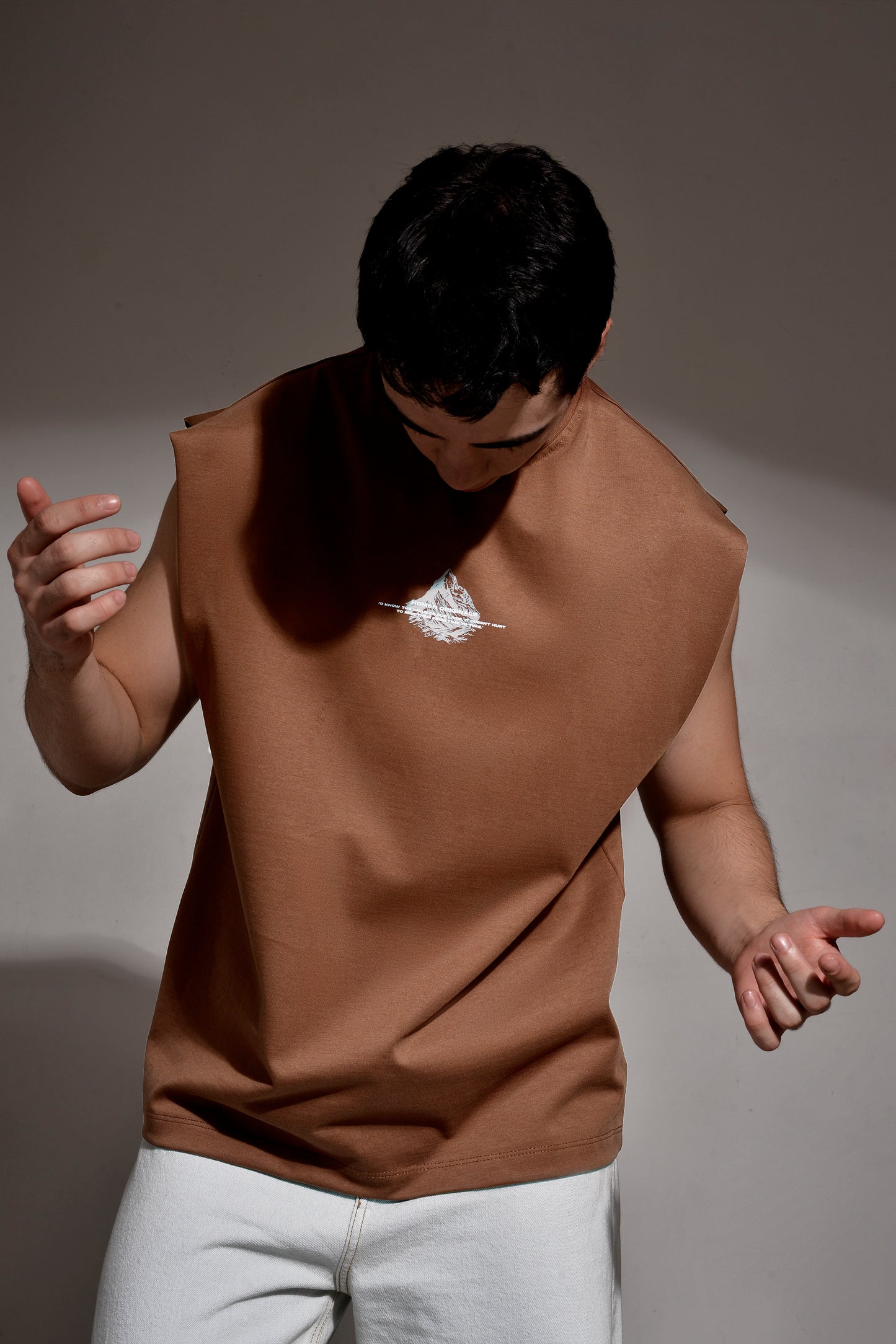 CAMISILLA TANK CHOCOLATE MONTAÑA