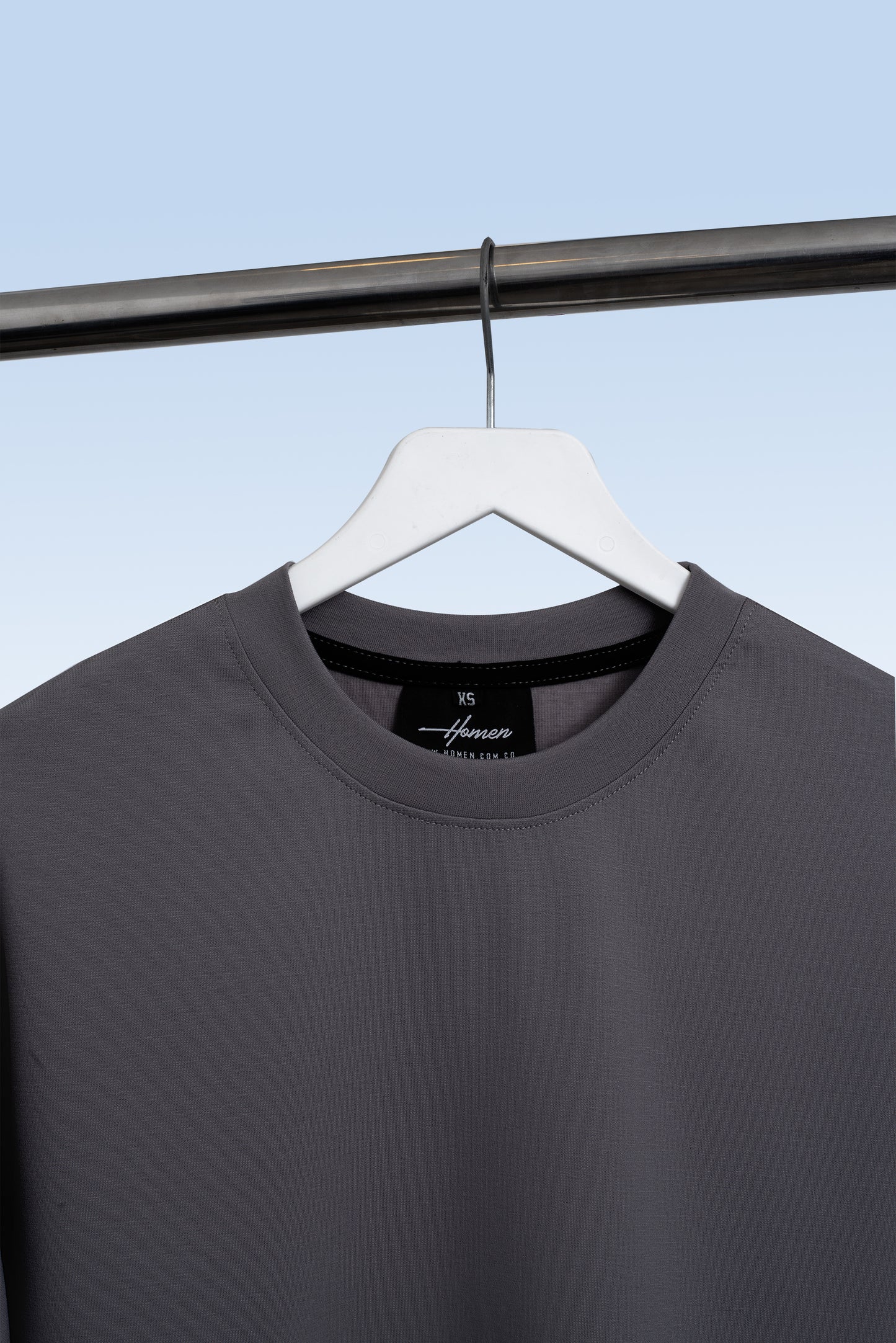 CAMISETA OVERSIZE ULTRA PREMIUM GRIS OSCURO