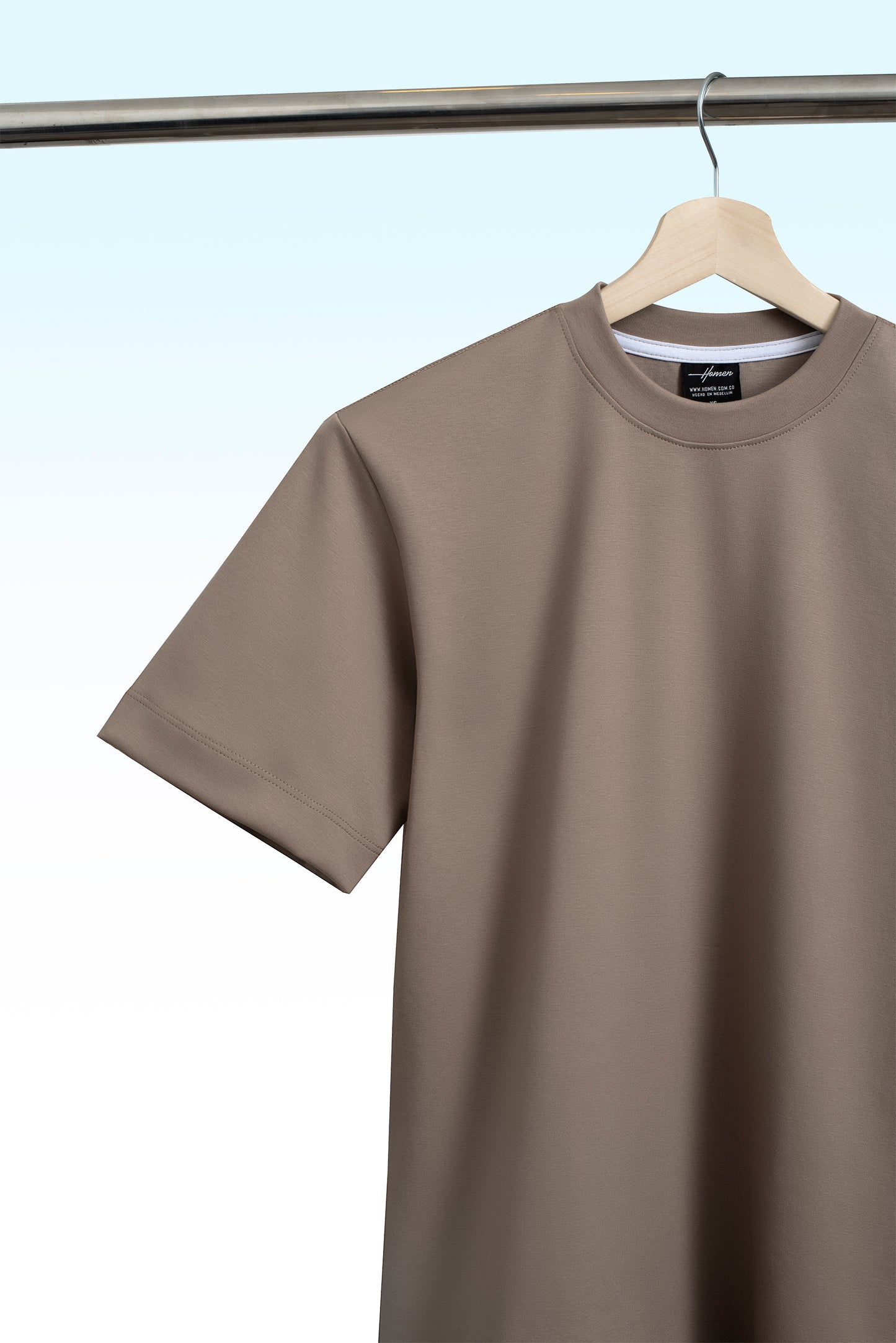 CAMISETA OVERSIZE ULTRA PREMIUM COCOA OSCURO