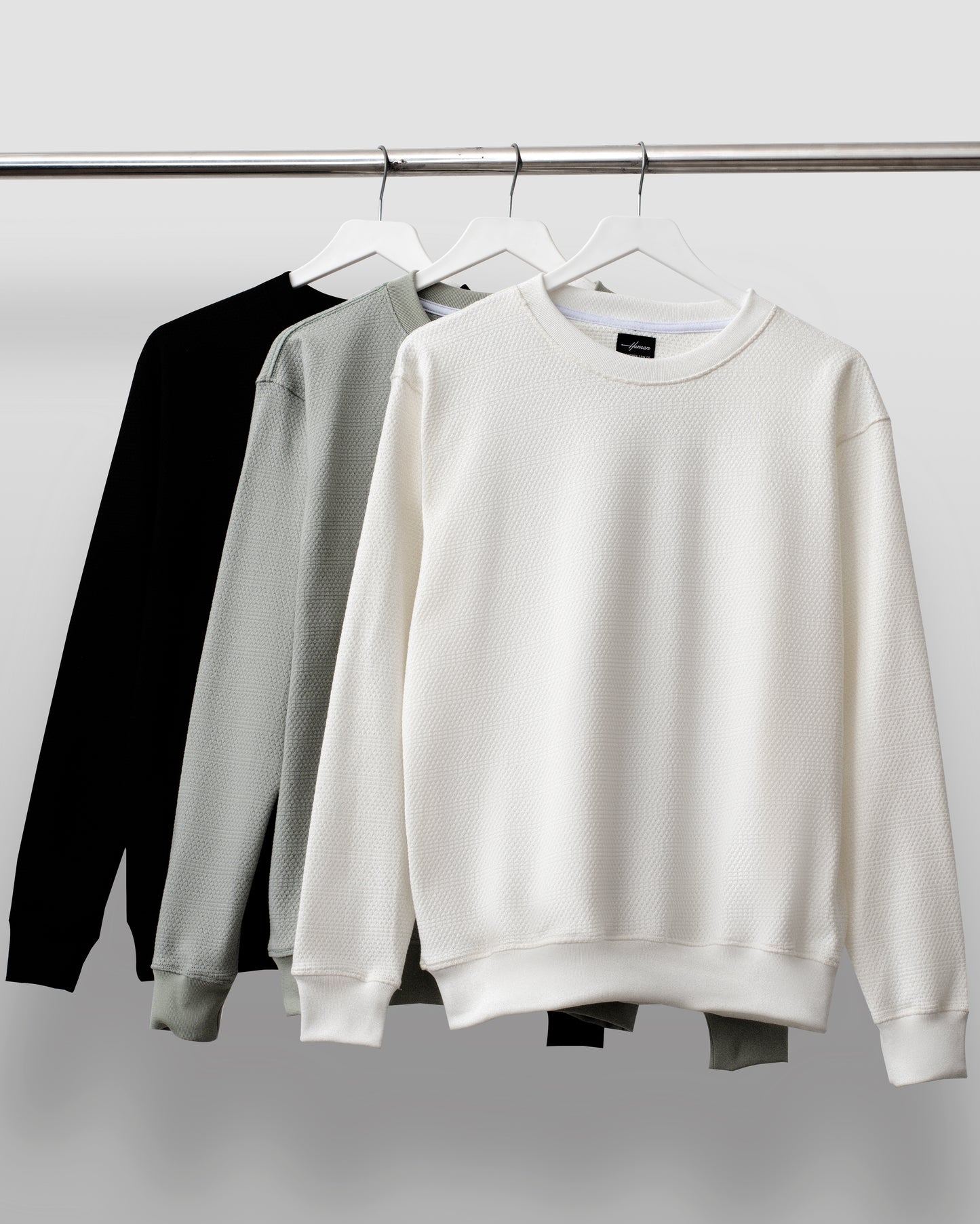 CAMIBUSO TEXTURIZADO COLOR BLANCO HUESO