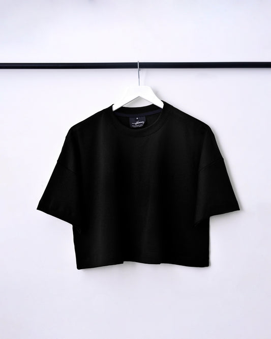 CROP TOPS DAMA NEGRO