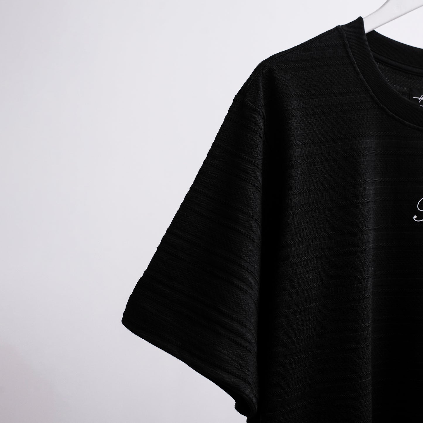 CAMISETA OVERSIZE TEXTURA NATIVA NEGRO