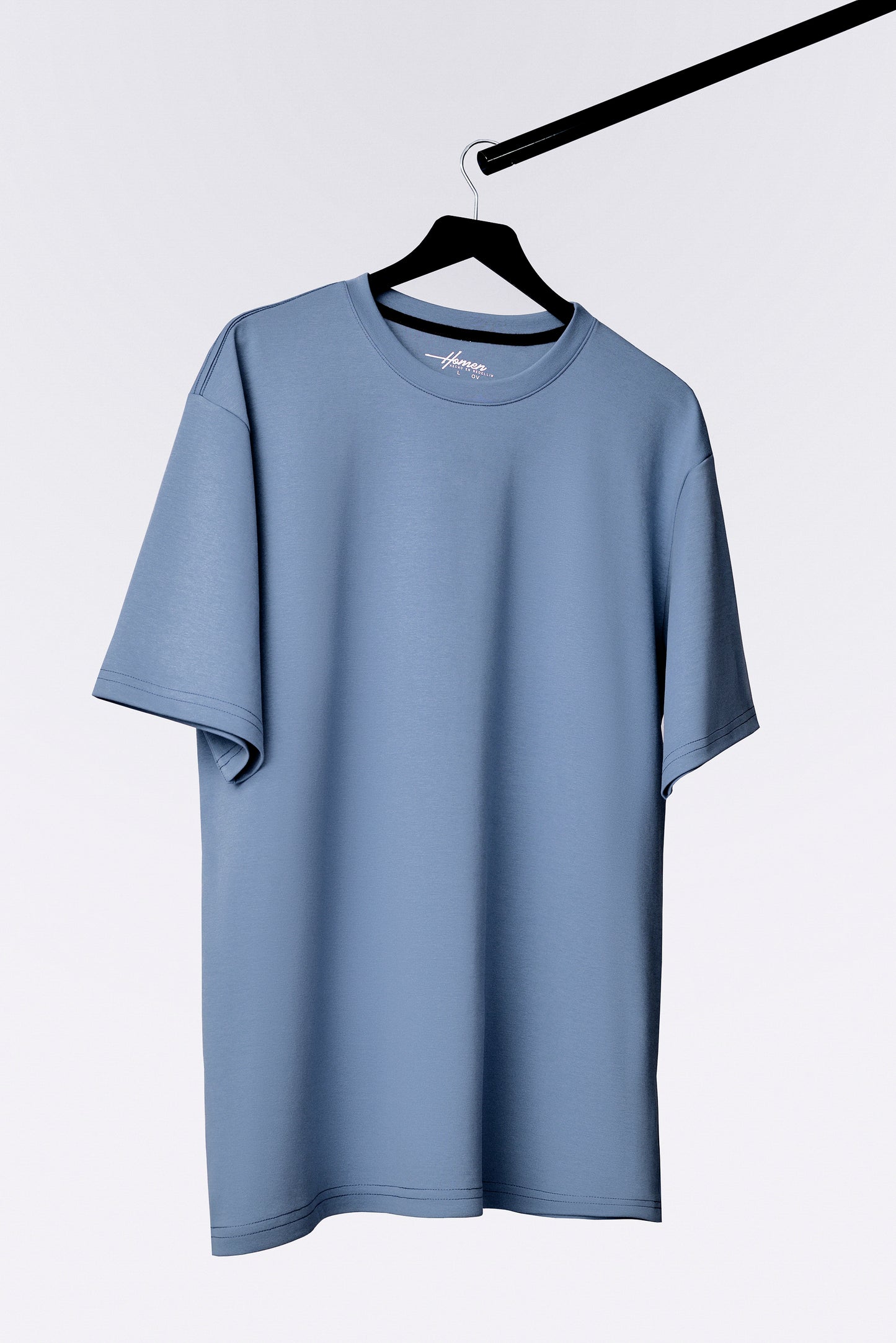 CAMISETA OVERSIZE ULTRA PREMIUM AZUL PETROLEO