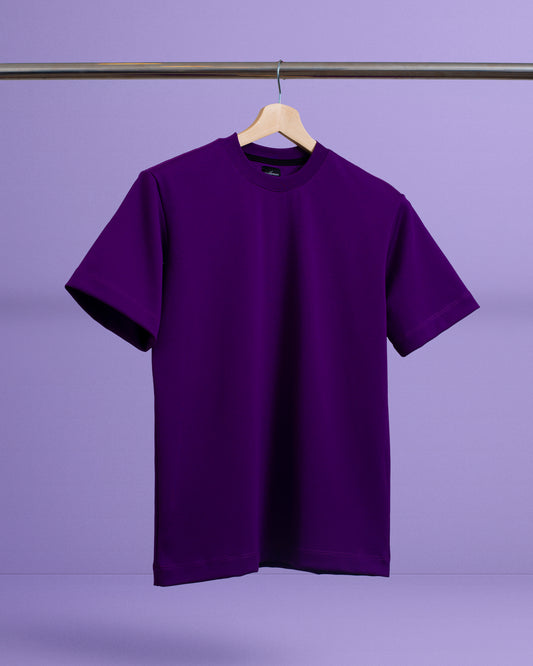 CAMISETA OVERSIZE ULTRA PREMIUM MORADO