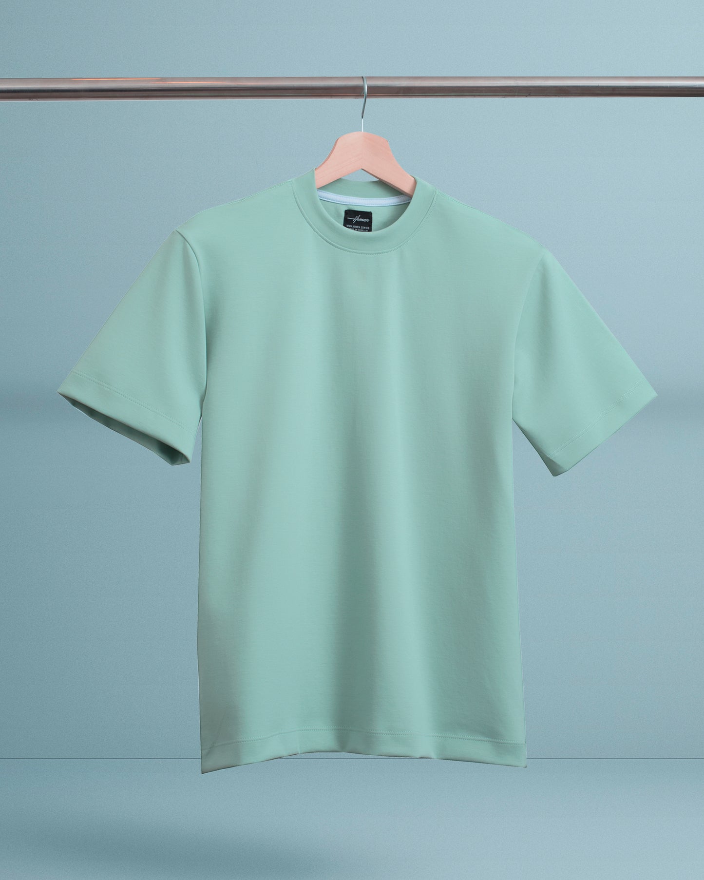 CAMISETA OVERSIZE ULTRA PREMIUM VERDE AGUA