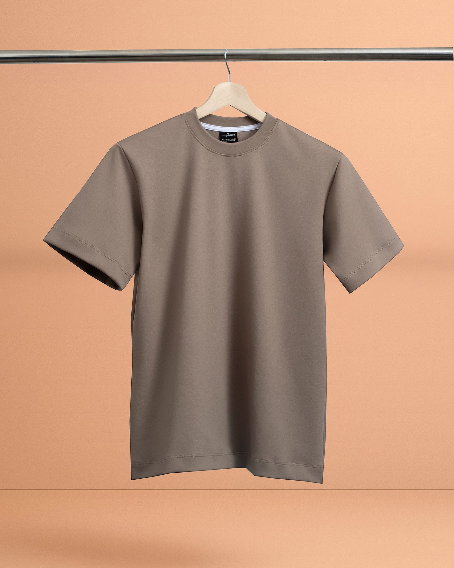 CAMISETA OVERSIZE ULTRA PREMIUM COCOA OSCURO