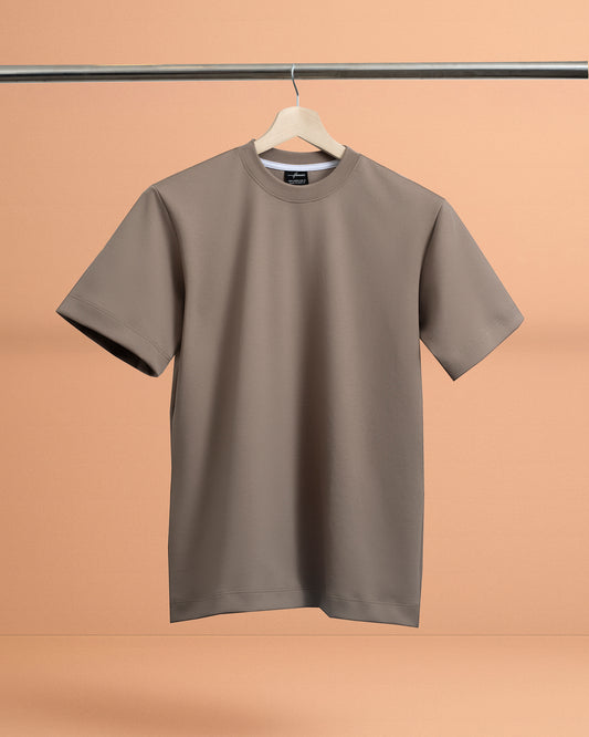 CAMISETA OVERSIZE ULTRA PREMIUM COCOA OSCURO