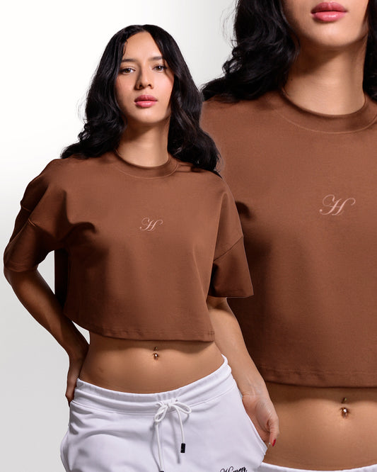 CROP TOP CHOCOLATE