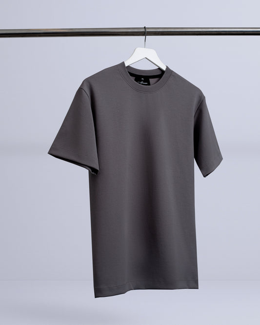 CAMISETA OVERSIZE ULTRA PREMIUM GRIS OSCURO