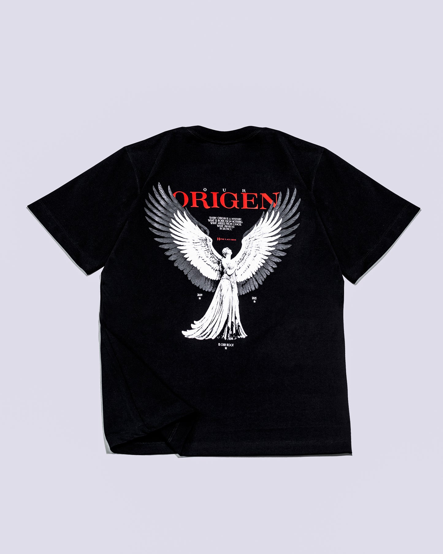 CAMISETA OVERSIZE NEGRA ORIGEN