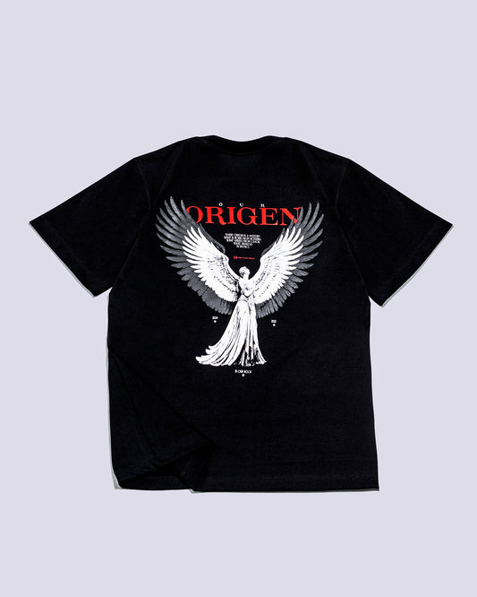 CAMISETA OVERSIZE NEGRA ORIGEN