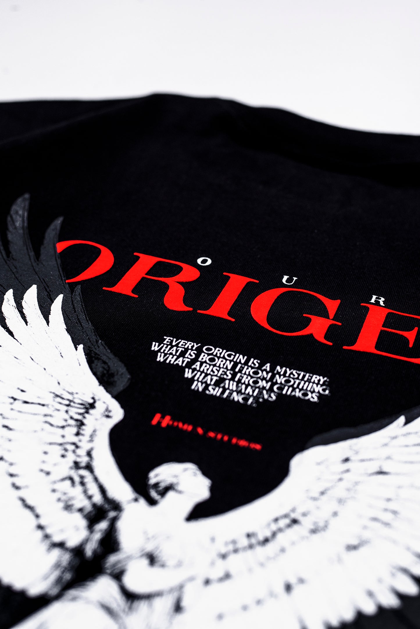 CAMISETA OVERSIZE NEGRA ORIGEN