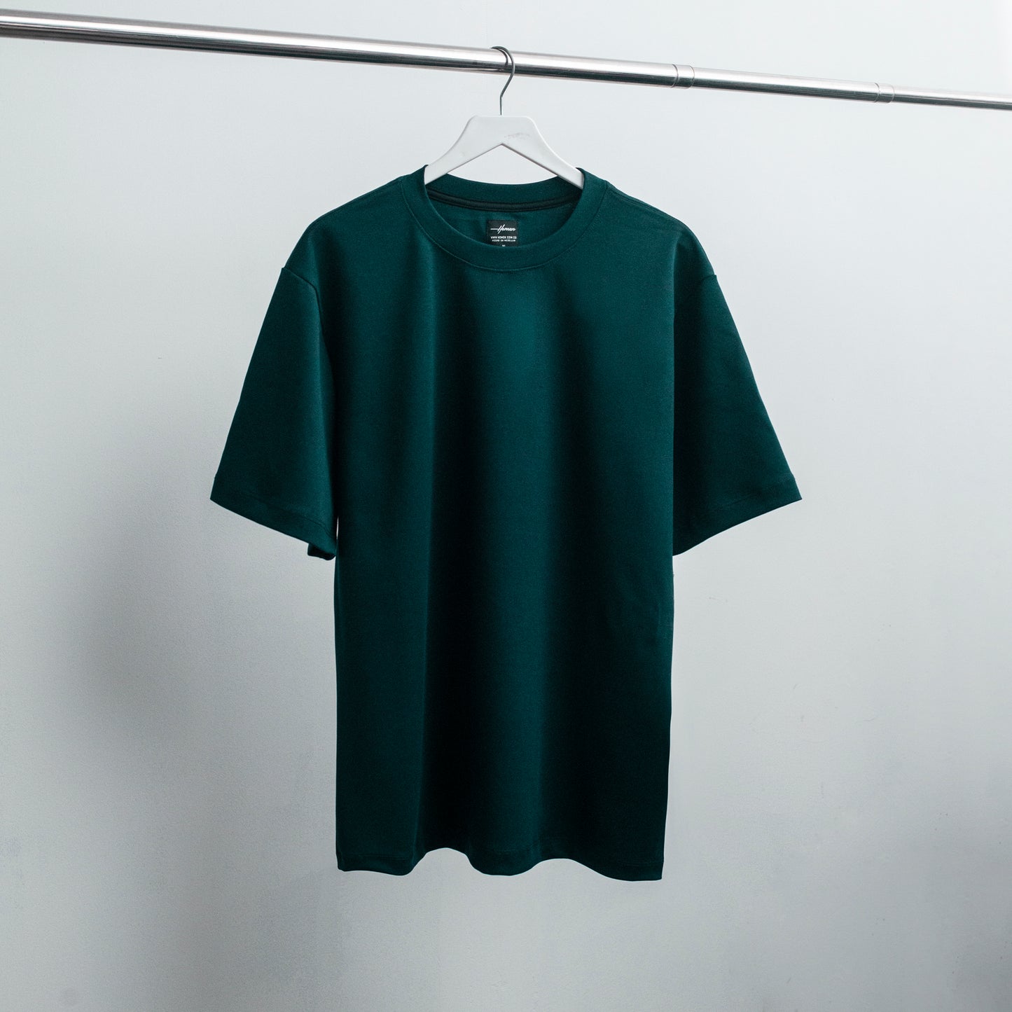 CAMISETA OVERSIZE ULTRA PREMIUM VERDE BOTELLA
