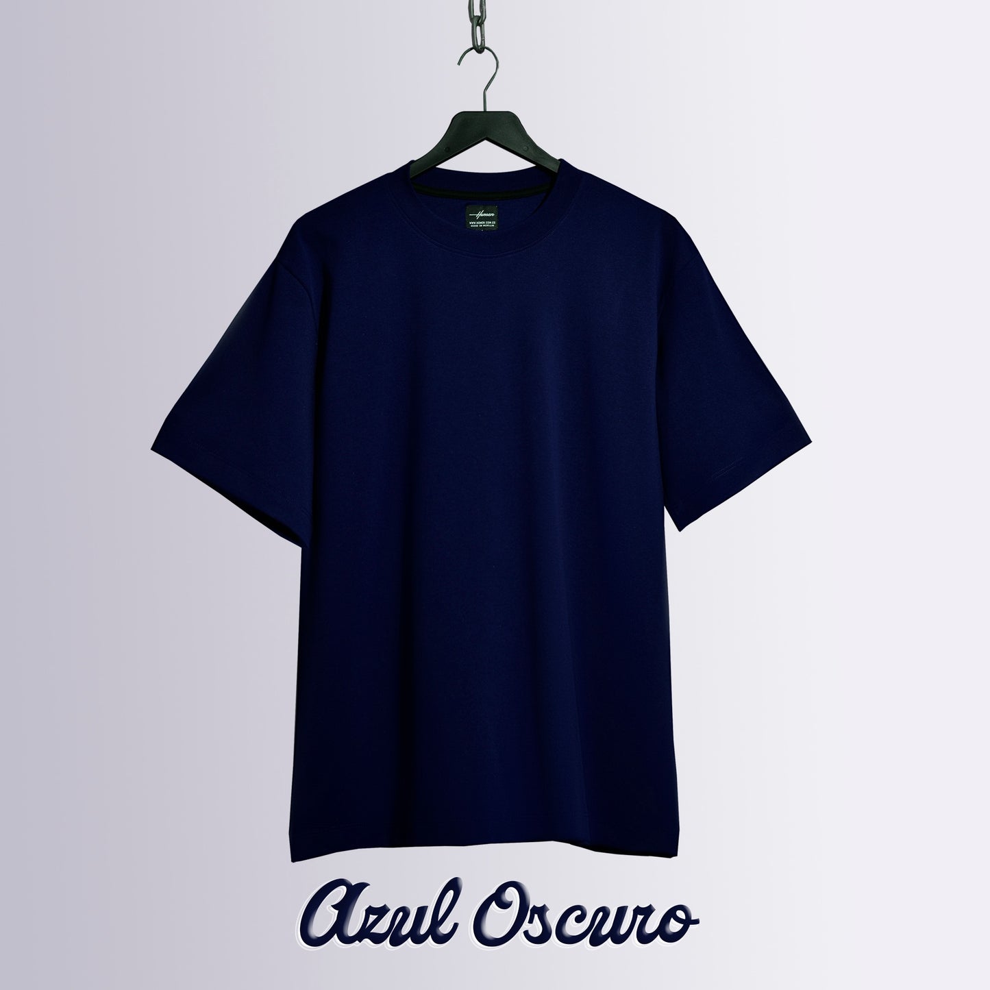 CAMISETA OVERSIZE ULTRA PREMIUM AZUL OSCURO