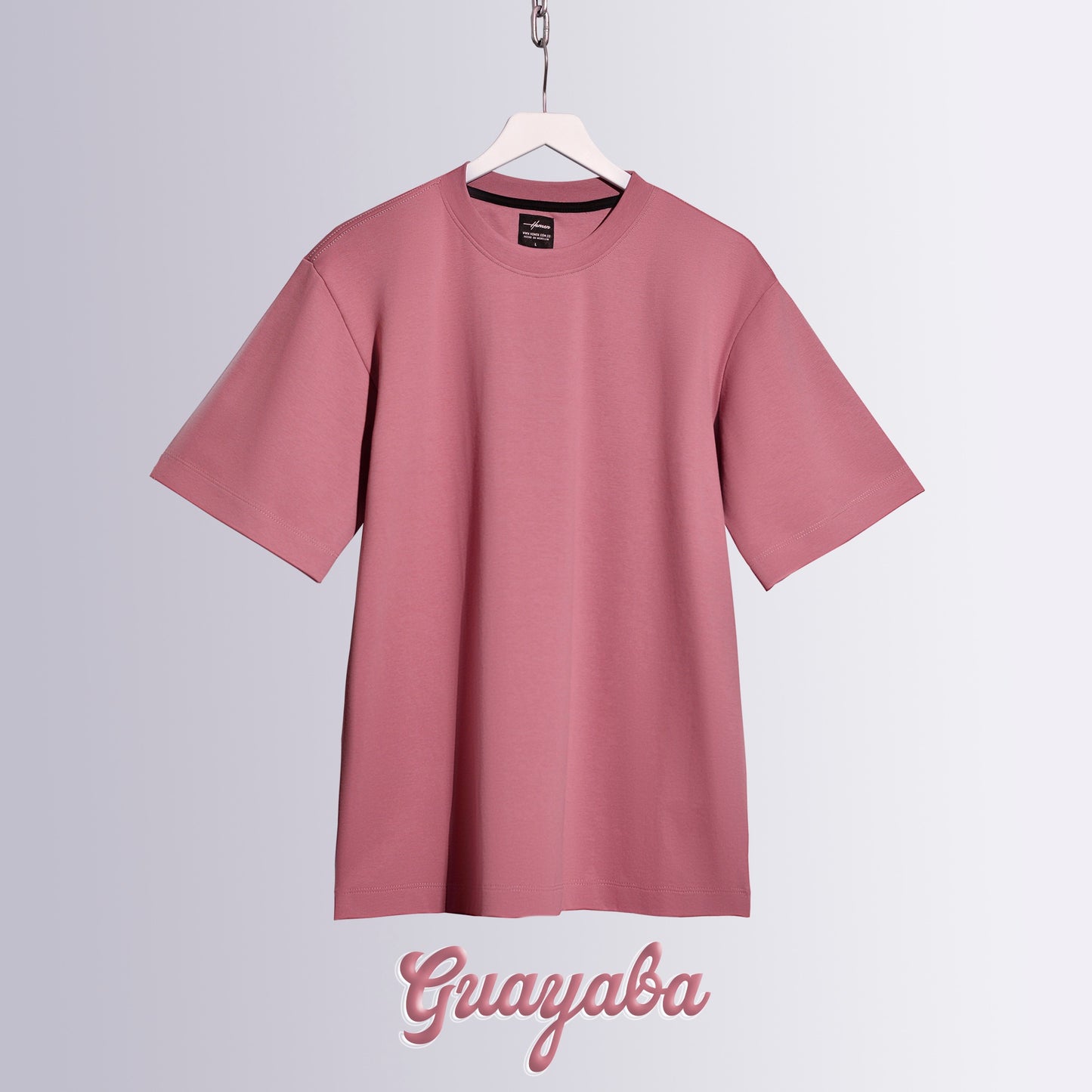 CAMISETA OVERSIZE ULTRA PREMIUM GUAYABA
