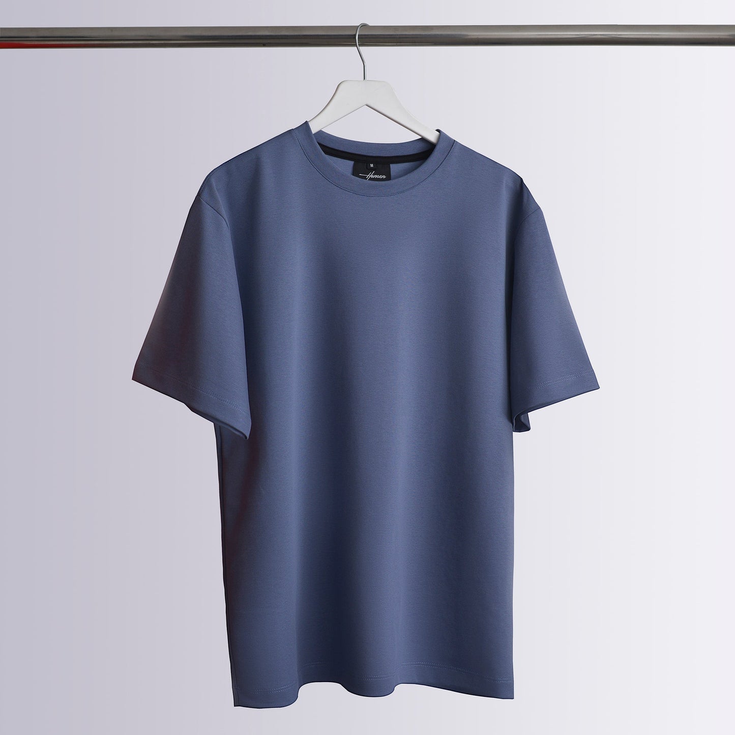 CAMISETA OVERSIZE ULTRA PREMIUM AZUL PETROLEO