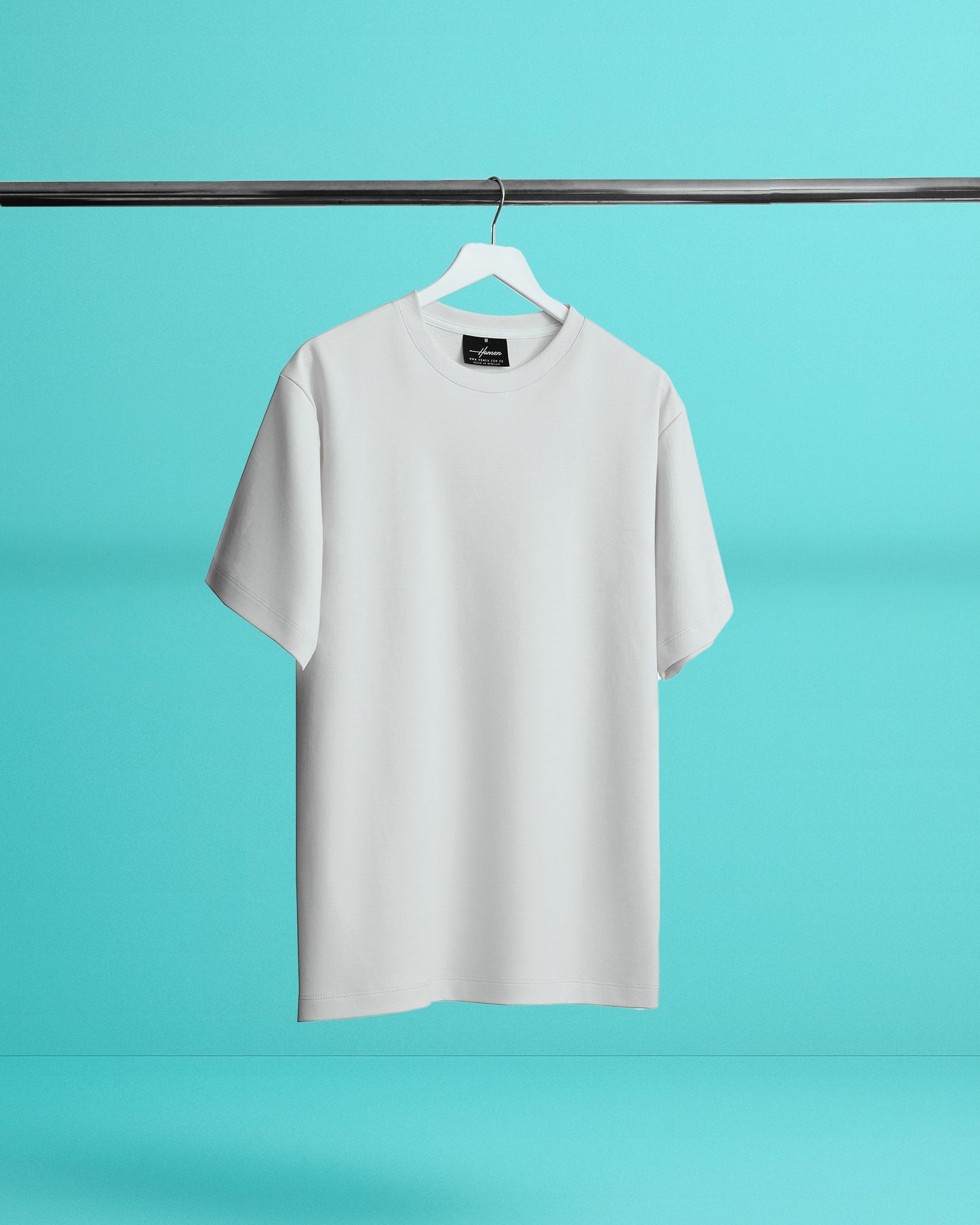 CAMISETA OVERSIZE ULTRA PREMIUM BLANCO HUESO