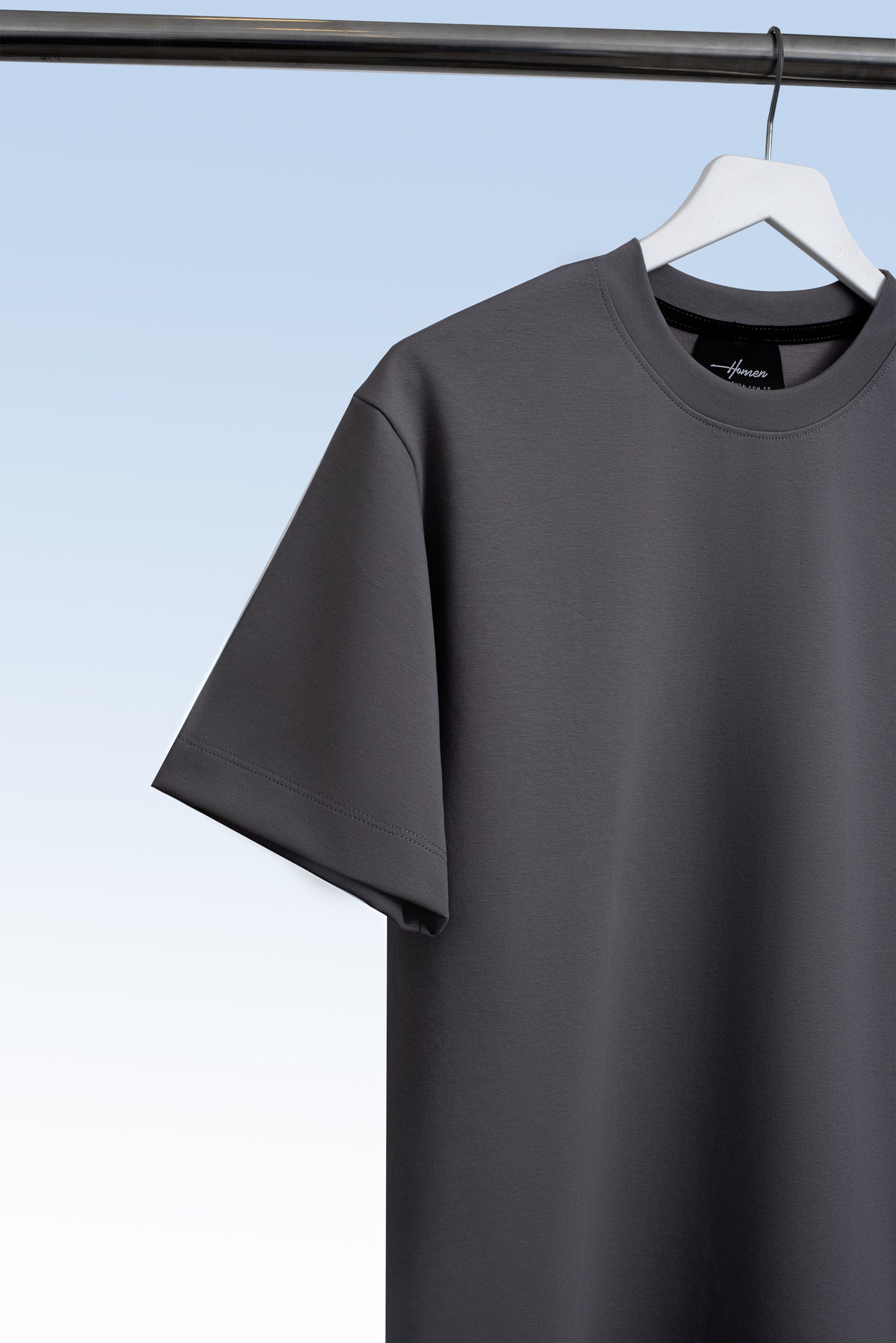 CAMISETA OVERSIZE ULTRA PREMIUM GRIS OSCURO