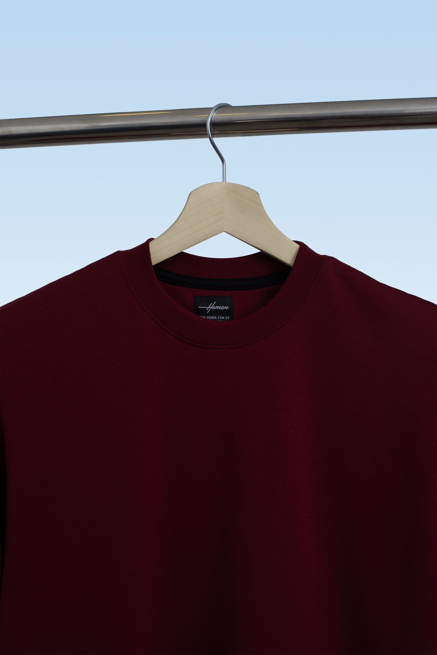 CAMISETA OVERSIZE ULTRA PREMIUM VINOTINTO