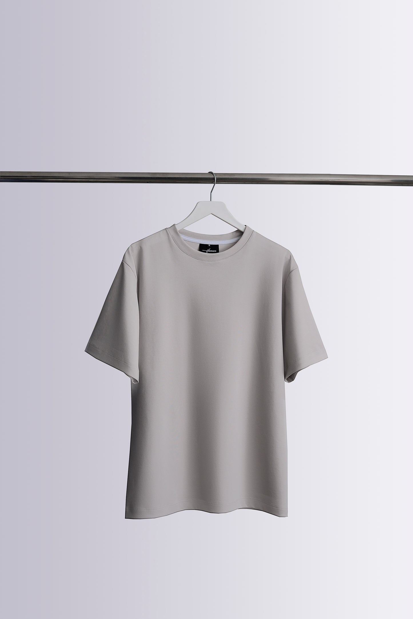 CAMISETA OVERSIZE ULTRA PREMIUM GRIS CLARO
