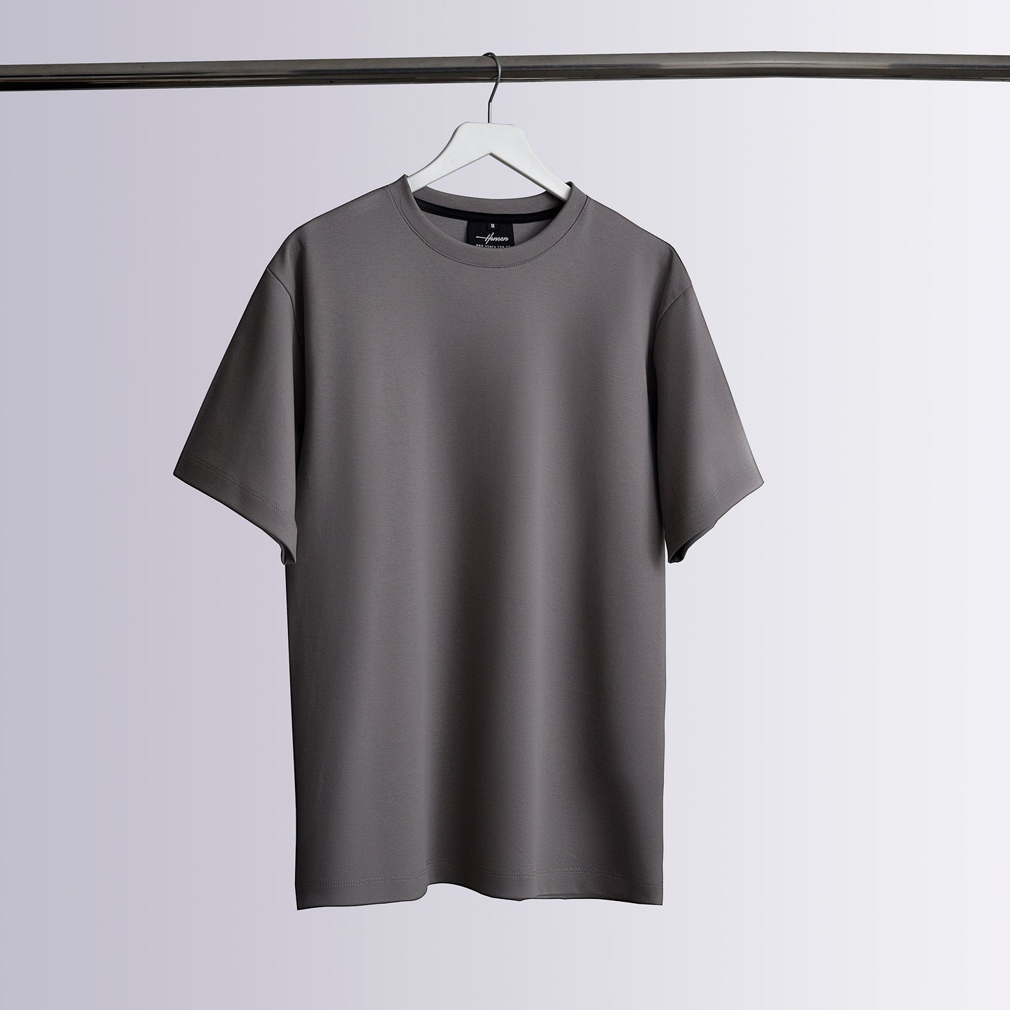 CAMISETA OVERSIZE ULTRA PREMIUM GRIS OSCURO