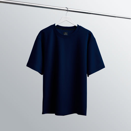 CAMISETA OVERSIZE ULTRA PREMIUM AZUL OSCURO