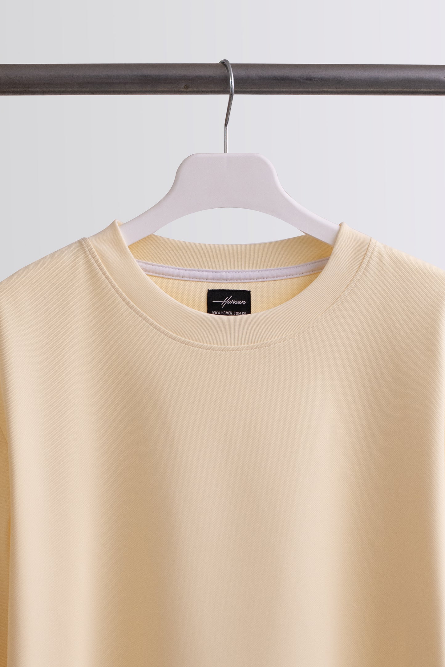 CAMISETAS OVERSIZE CON MINITEXTURA BANANA