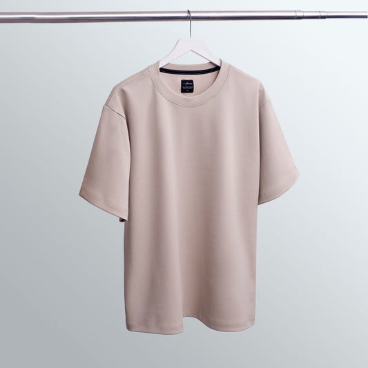 CAMISETA OVERSIZE ULTRA PREMIUM BEIGE
