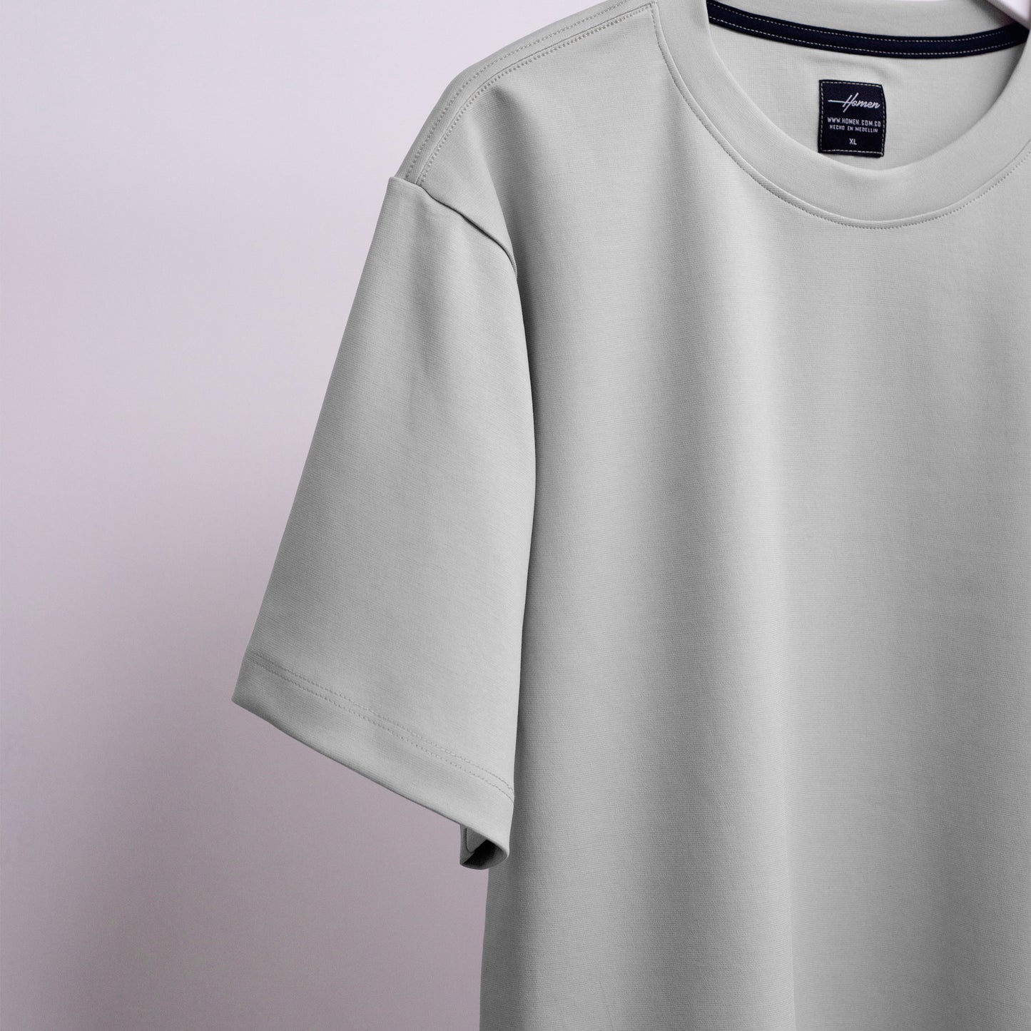 CAMISETA OVERSIZE ULTRA PREMIUM GRIS CLARO