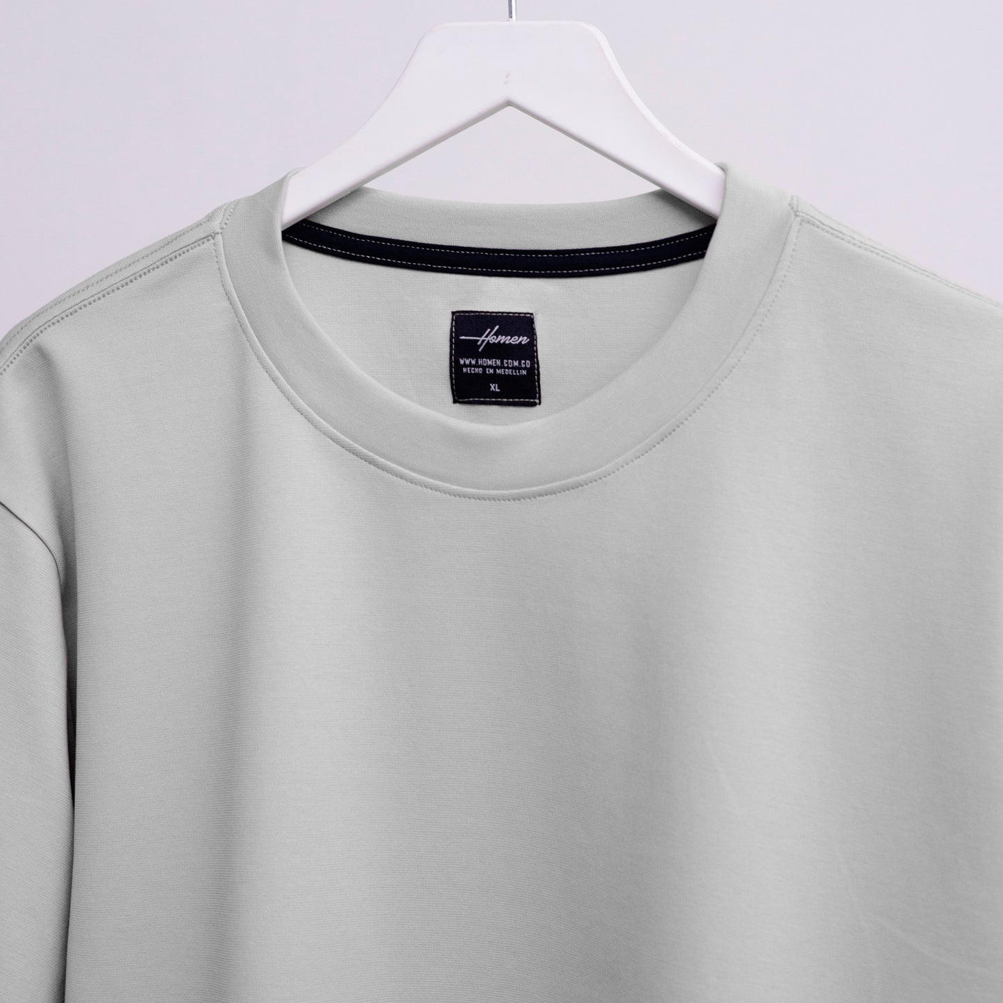CAMISETA OVERSIZE ULTRA PREMIUM GRIS CLARO
