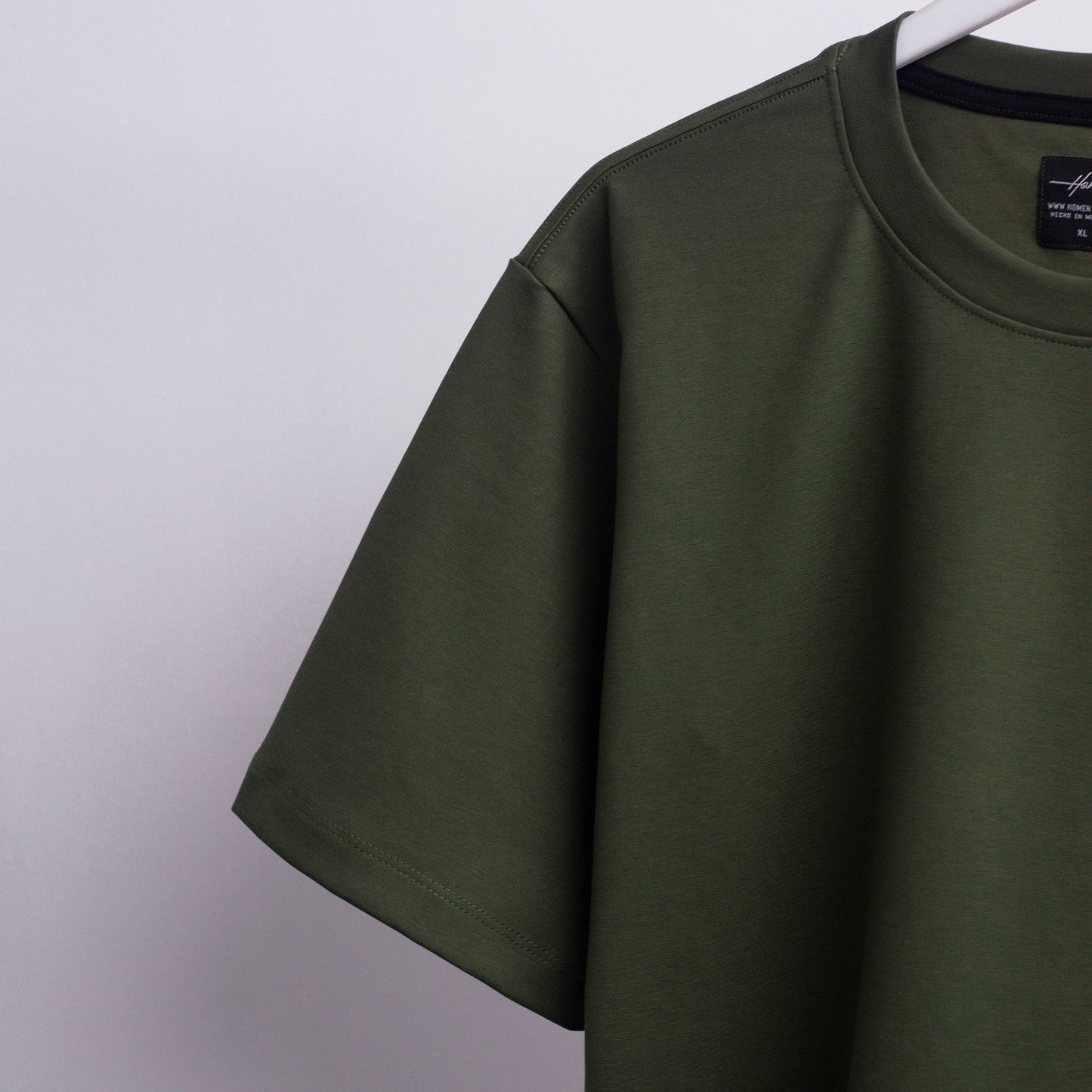 CAMISETA OVERSIZE ULTRA PREMIUM VERDE MILITAR