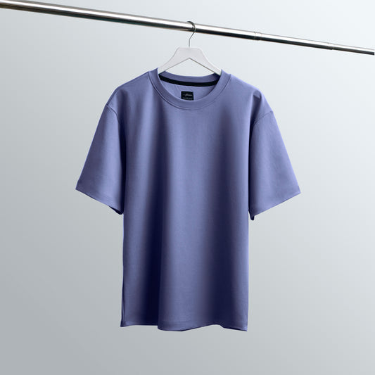 CAMISETA OVERSIZE ULTRA PREMIUM AZUL PETROLEO