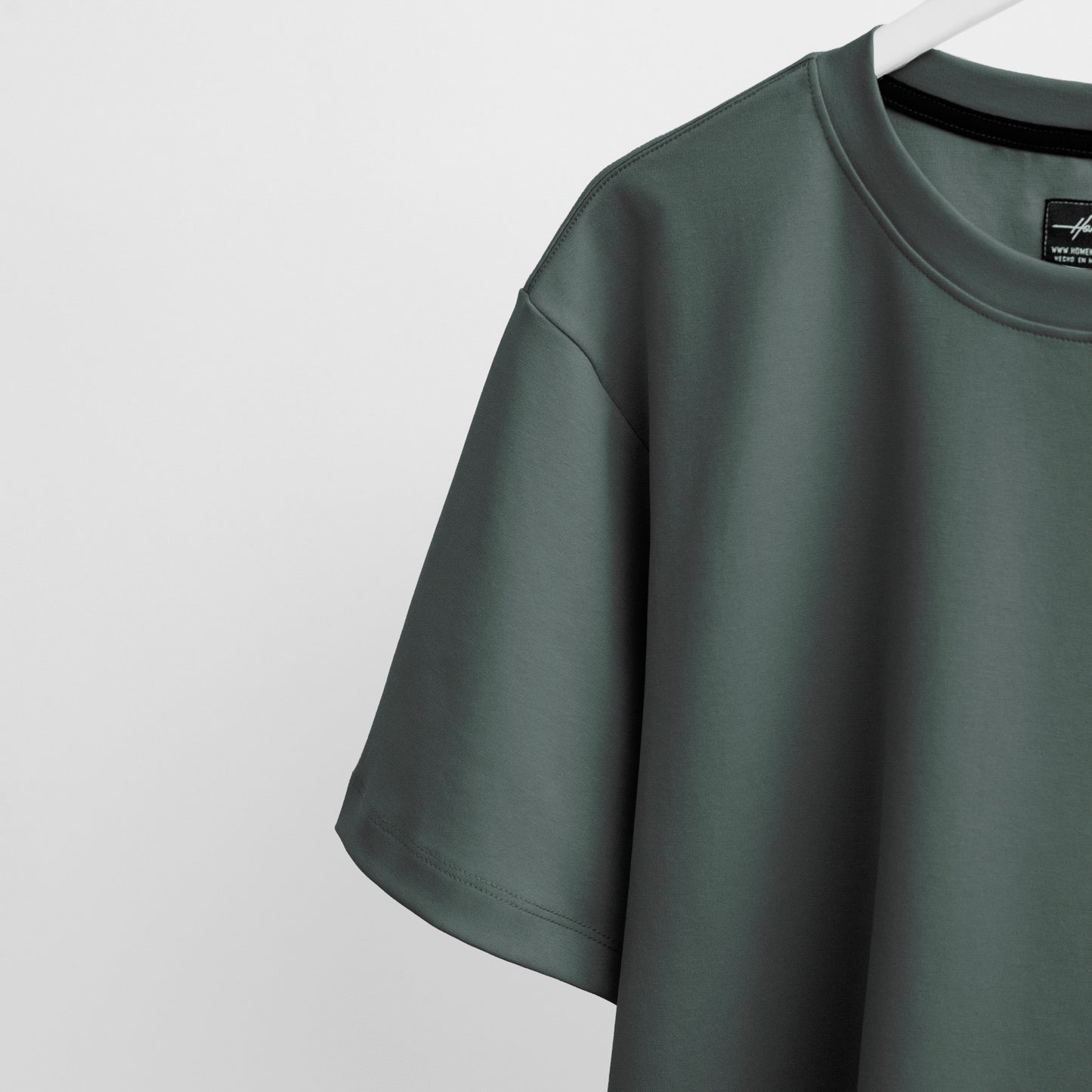 CAMISETA OVERSIZE ULTRA PREMIUM VERDE PINO