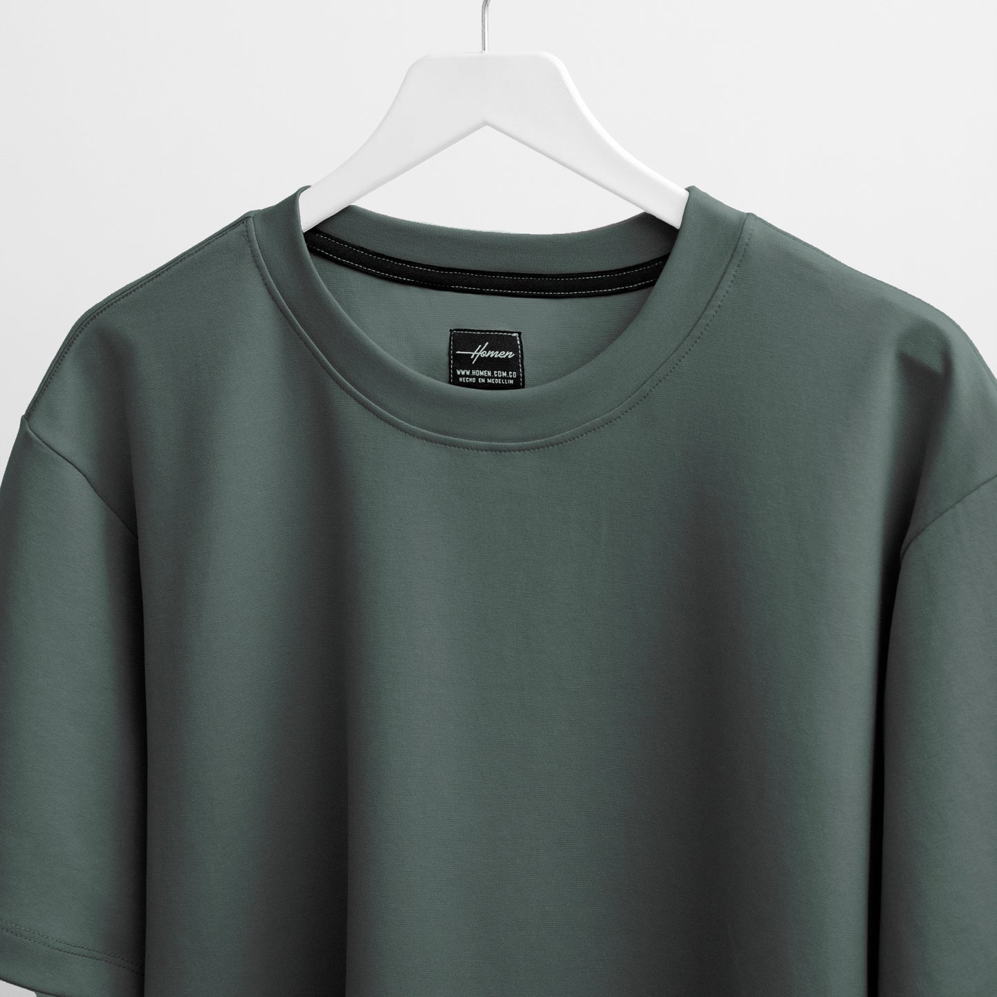 CAMISETA OVERSIZE ULTRA PREMIUM VERDE PINO