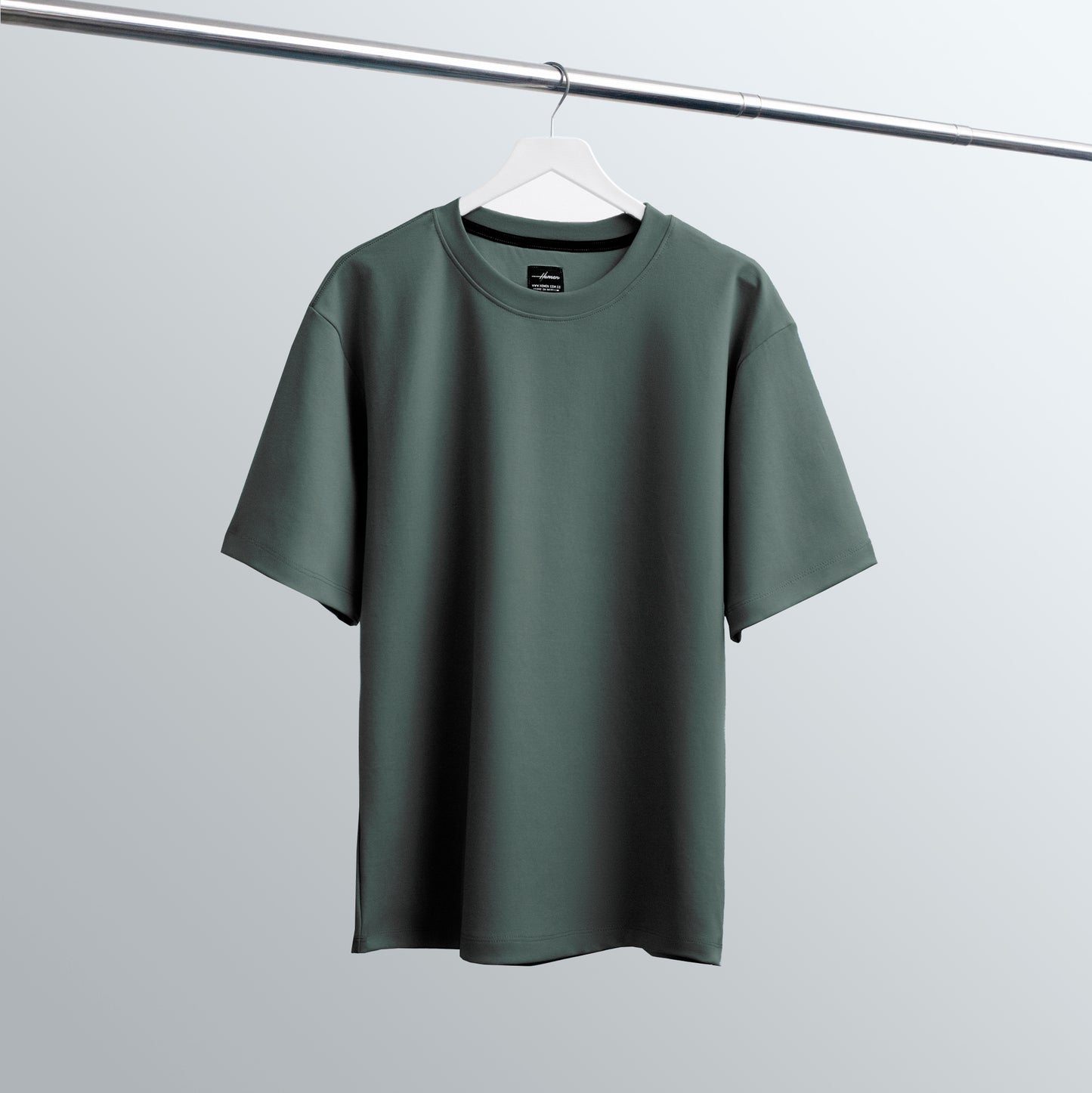 CAMISETA OVERSIZE ULTRA PREMIUM VERDE PINO