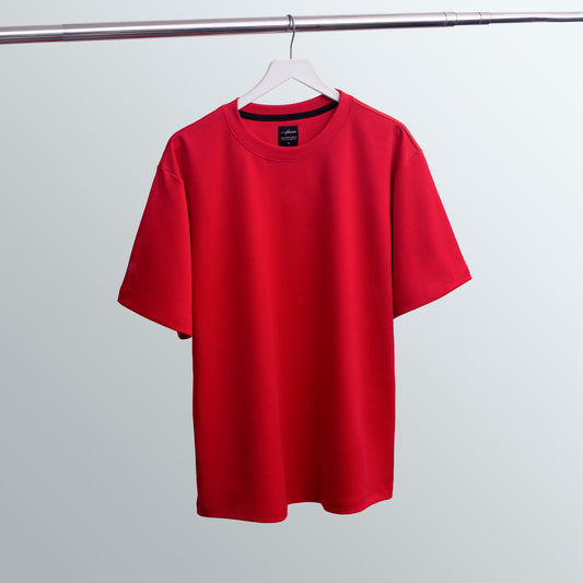 CAMISETA OVERSIZE ULTRA PREMIUM ROJO