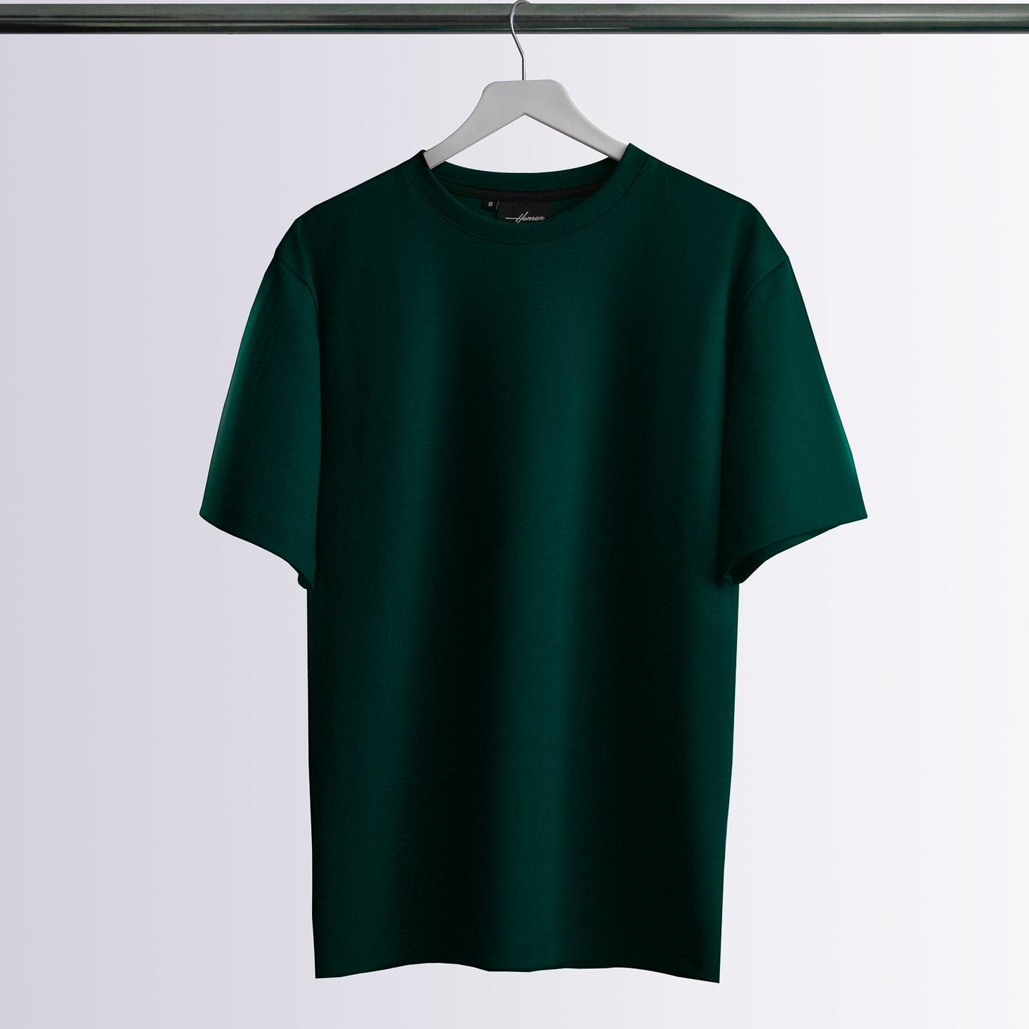 CAMISETA OVERSIZE ULTRA PREMIUM VERDE BOTELLA