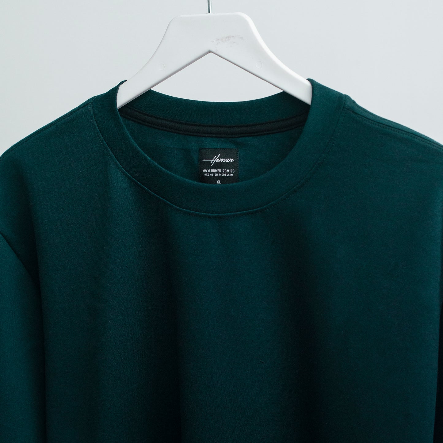 CAMISETA OVERSIZE ULTRA PREMIUM VERDE BOTELLA