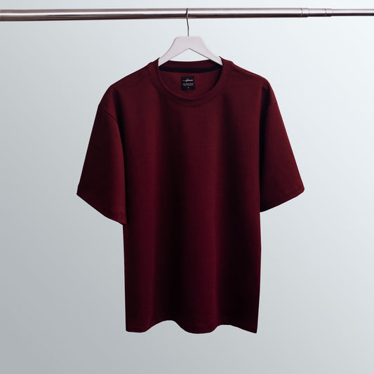 CAMISETA OVERSIZE ULTRA PREMIUM VINOTINTO